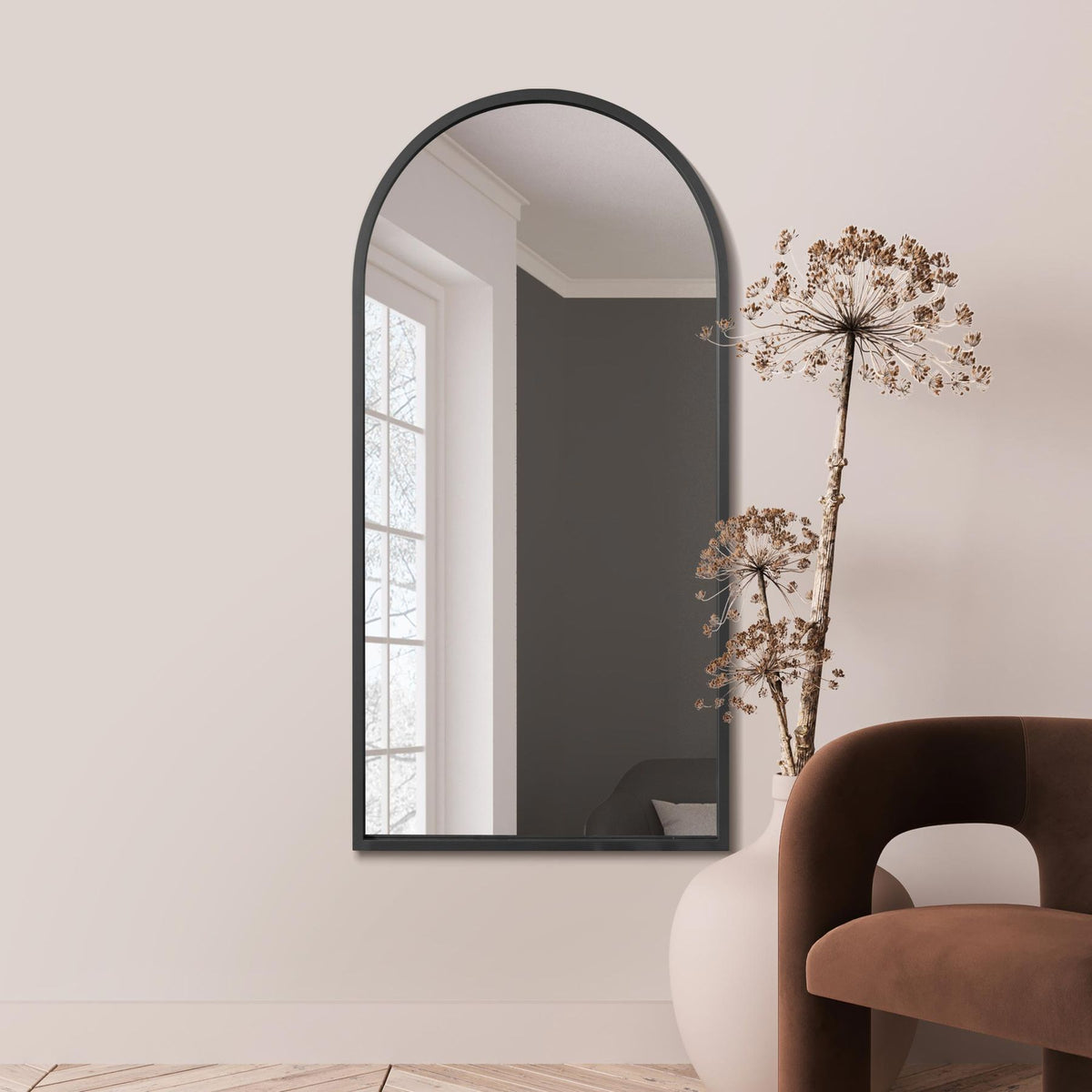 WVH® | The Arch | Metal Frame Leaner and Wall-Mountable Mirrors