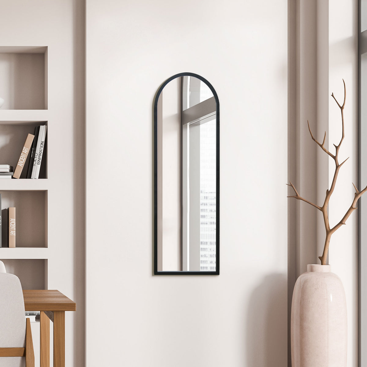 WVH® | The Arch | Metal Frame Leaner and Wall-Mountable Mirrors