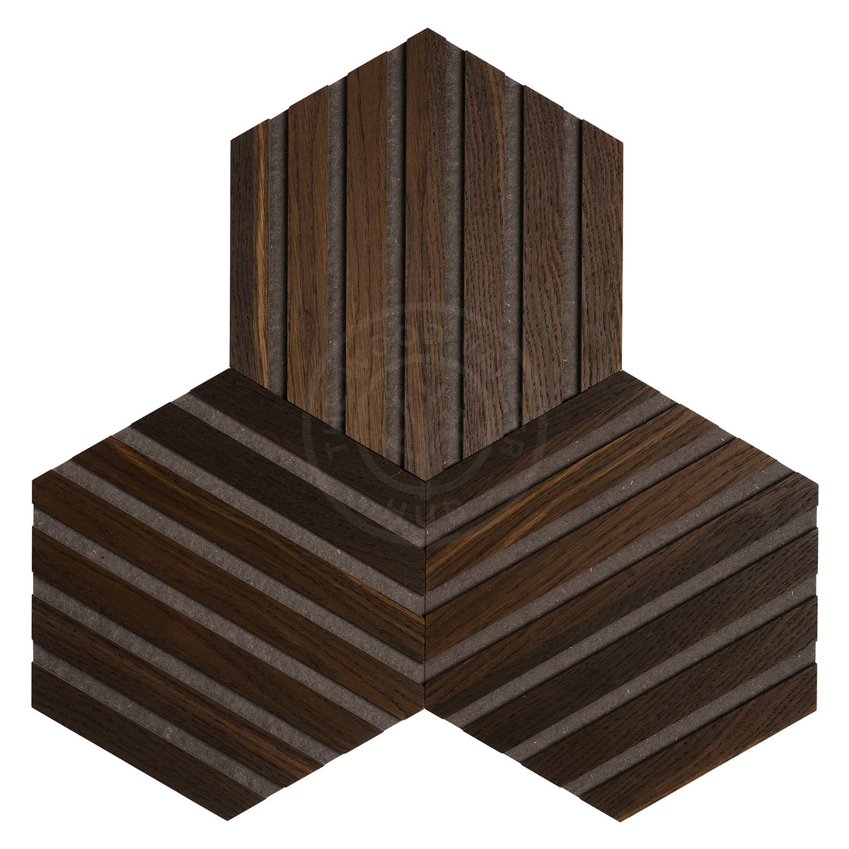 Acupanel® Elegance Hexagon Wall Panels