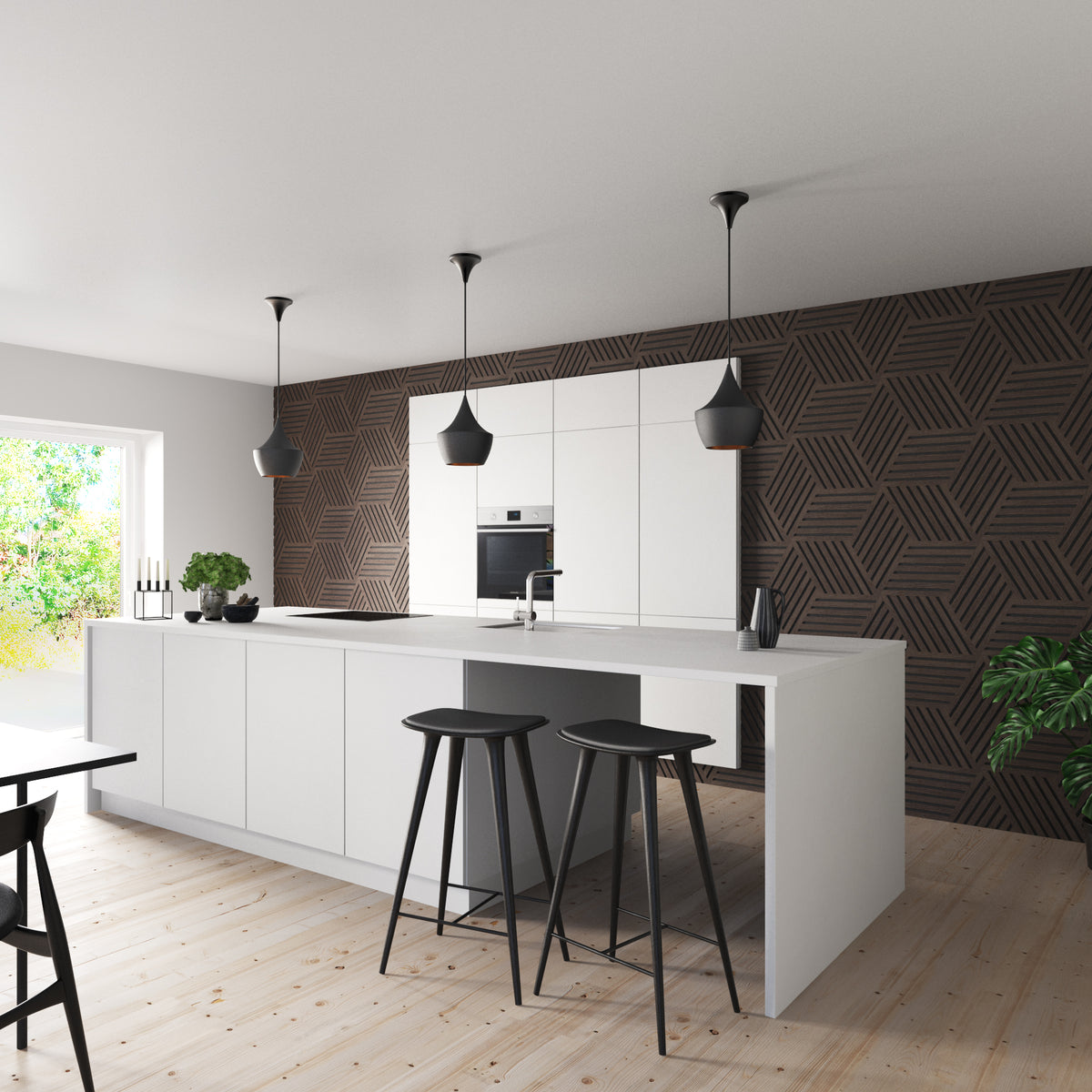 Acupanel® Elegance Rhombus Design Wall Decor