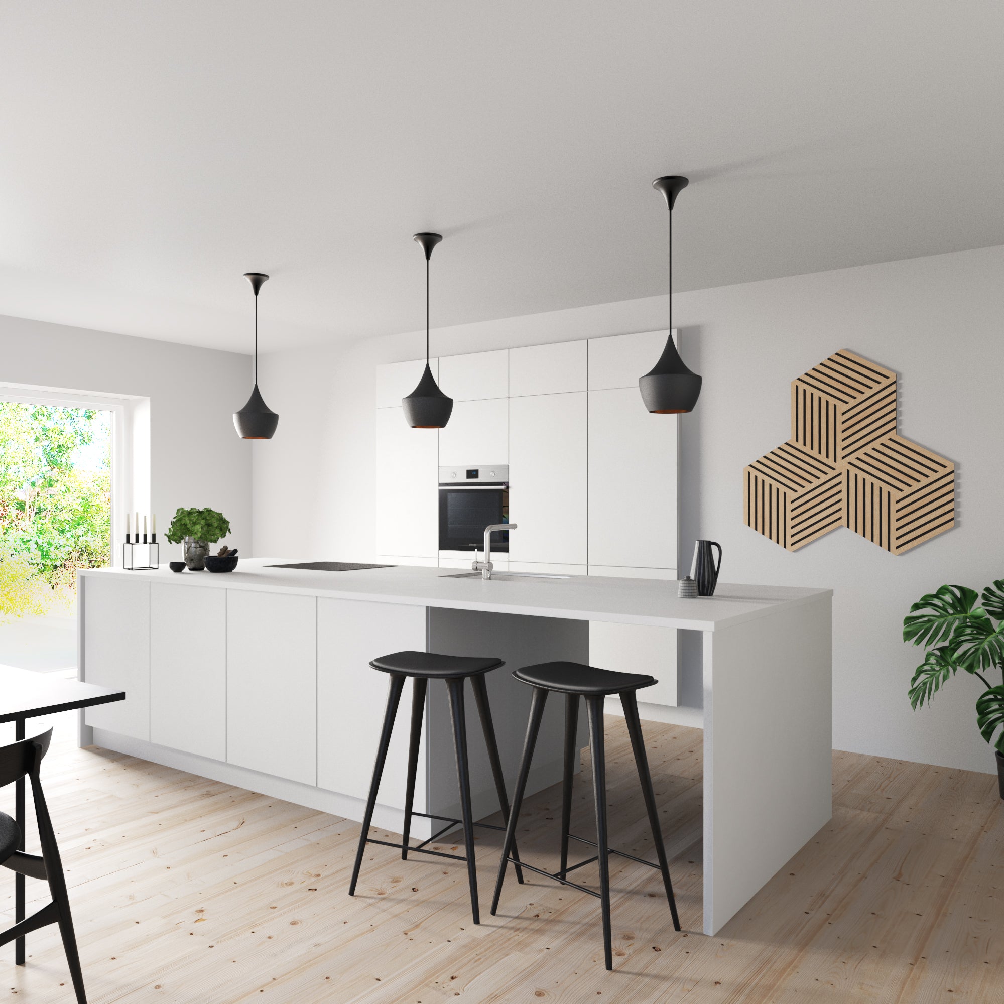 Acupanel® Elegance Rhombus Design Wall Decor