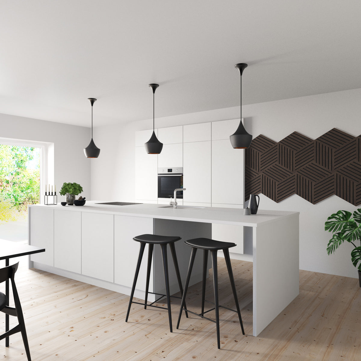Acupanel® Elegance Rhombus Design Wall Decor