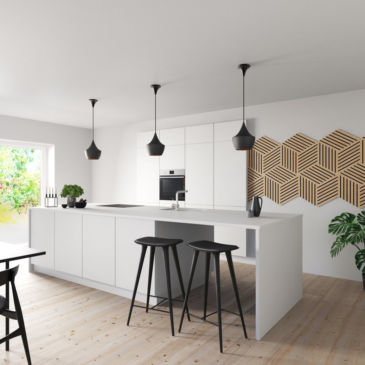 Acupanel® Elegance Rhombus Design Wall Decor