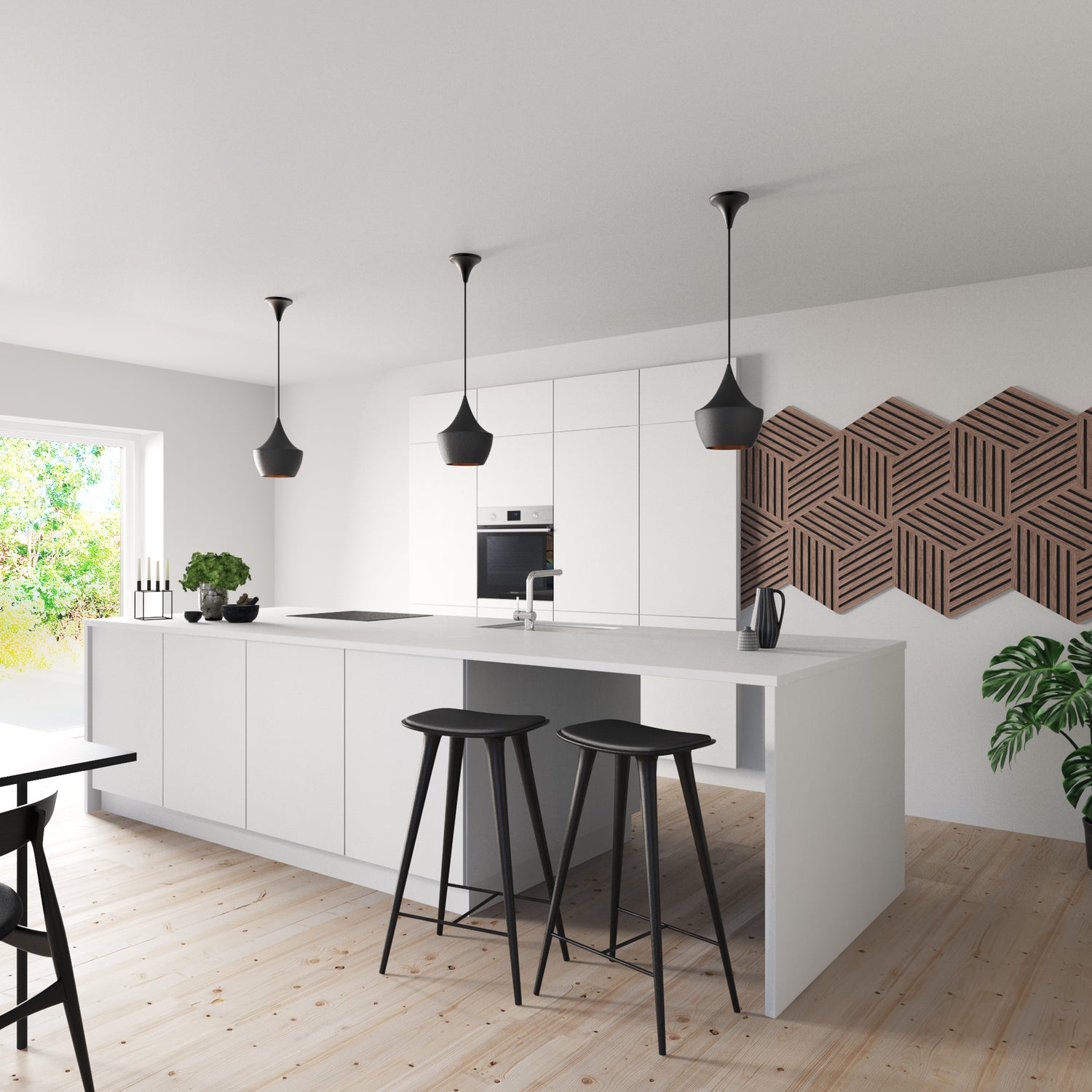 Acupanel® Elegance Rhombus Design Wall Decor