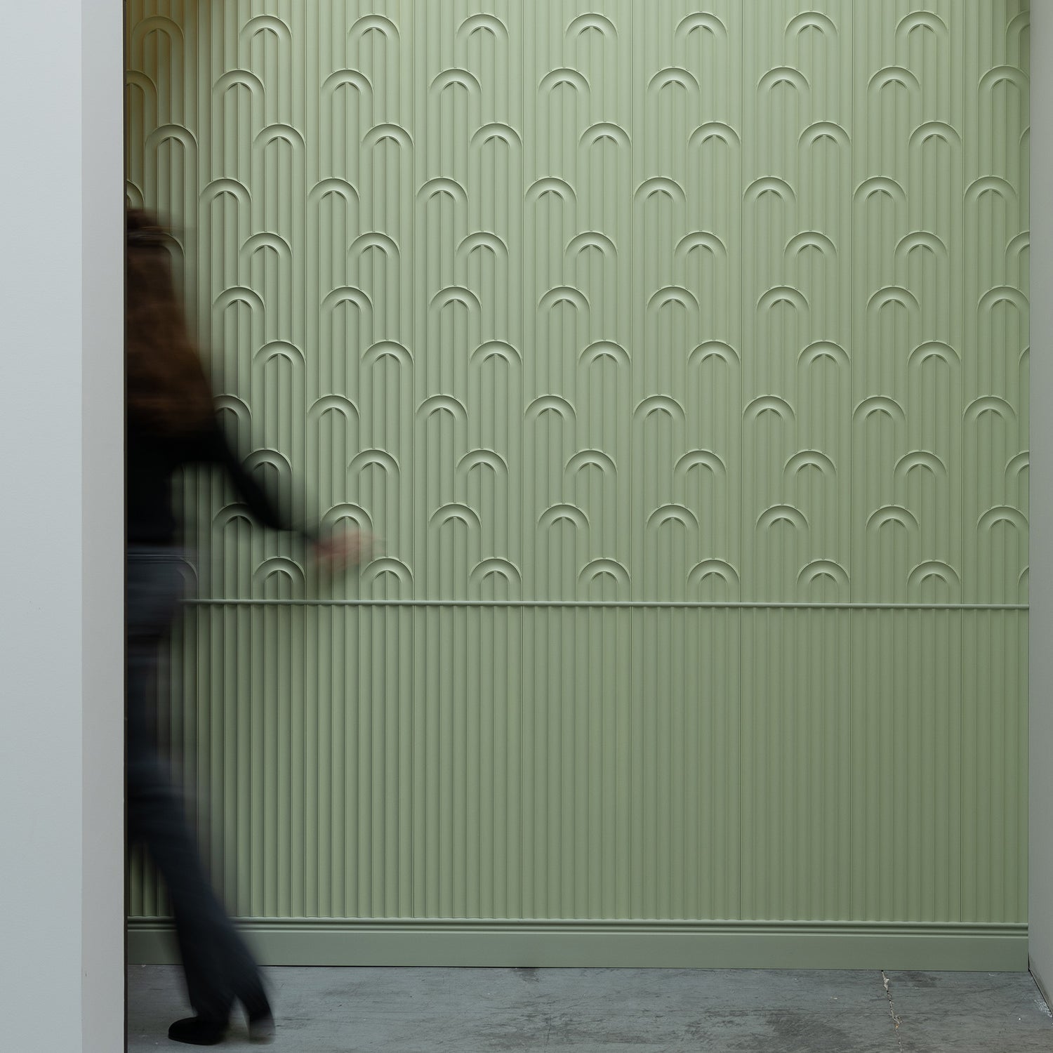 Valley Loop 3D Paintable Wall Panels | Orac W212