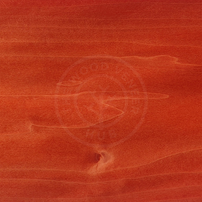 Vivid Orange Tulipwood Coloured Wood Veneer