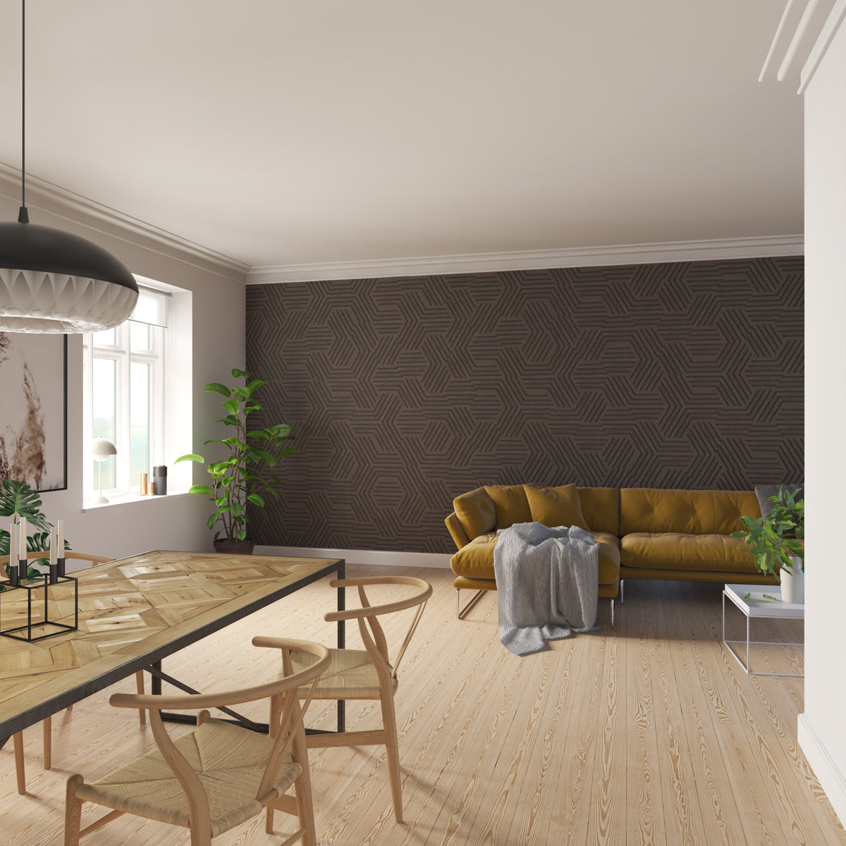 Acupanel® Elegance Hexagon Wall Panels
