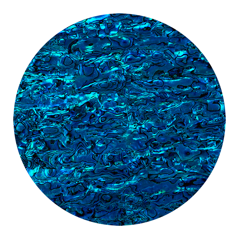 Abalone Paua Blue Sapphire Shell Veneer