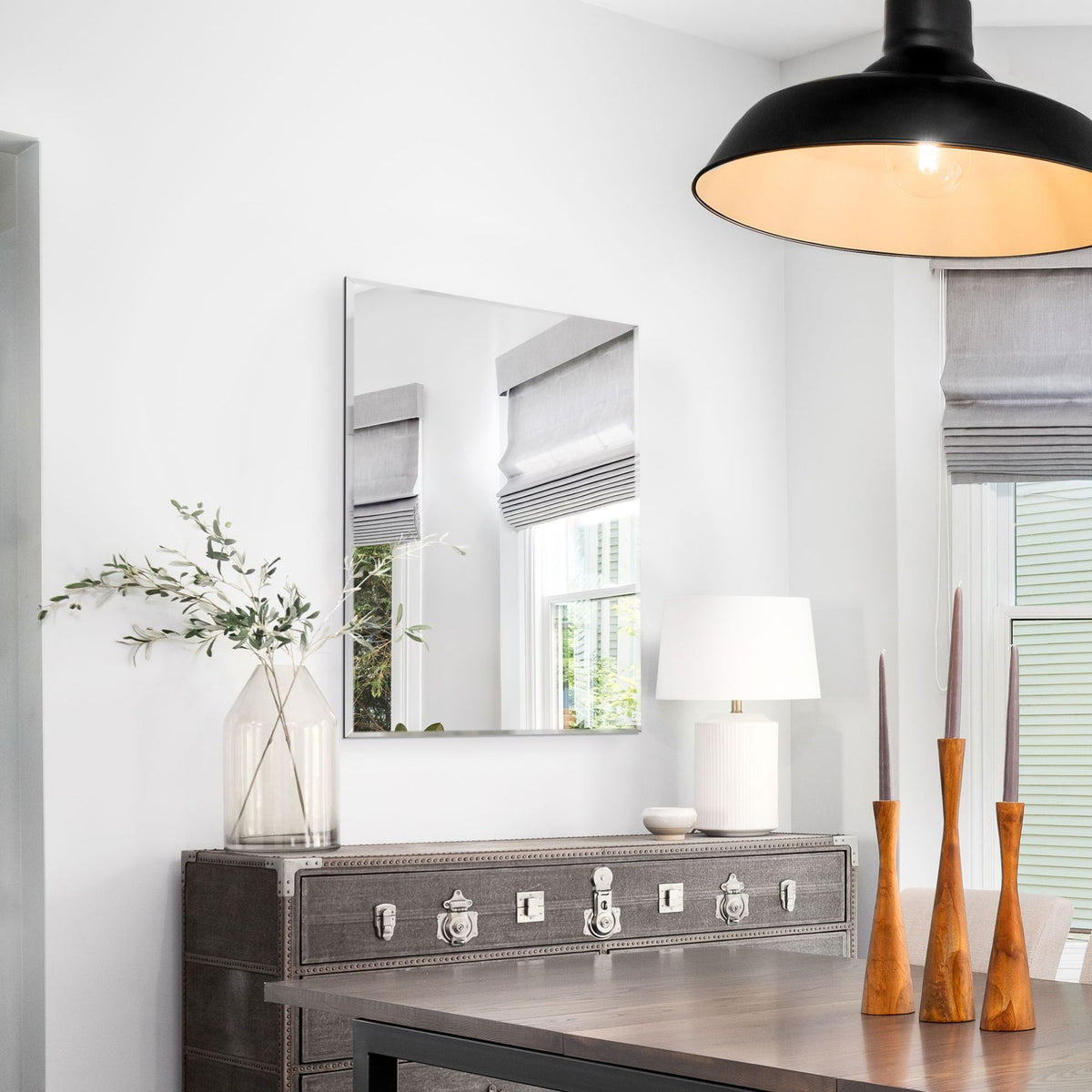 WVH® | The Frameless Rectangular | Classic Wall-Mountable Mirrors