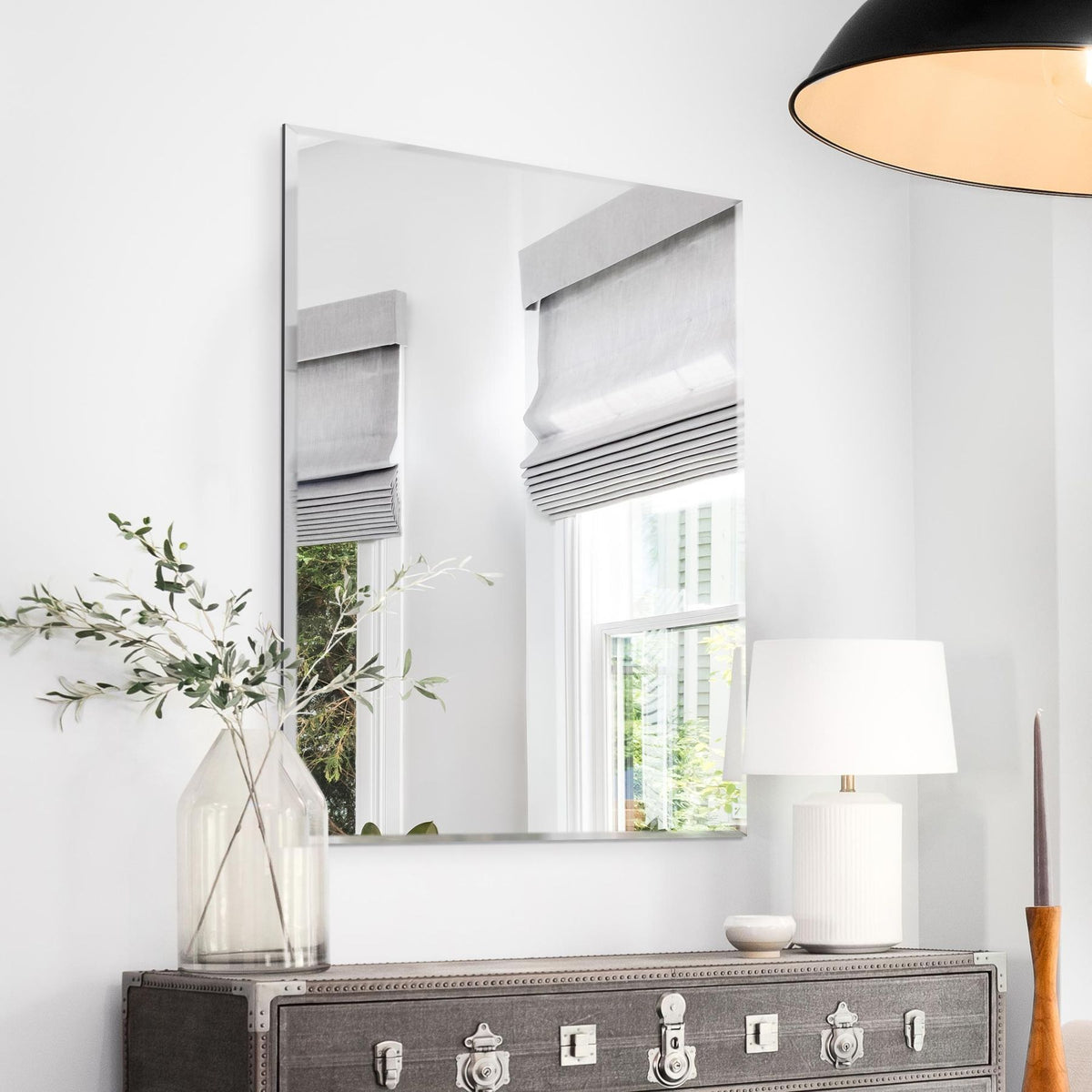 WVH® | The Frameless Rectangular | Classic Wall-Mountable Mirrors