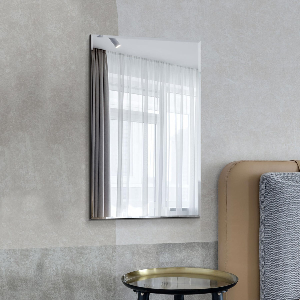 WVH® | The Frameless Rectangular | Classic Wall-Mountable Mirrors