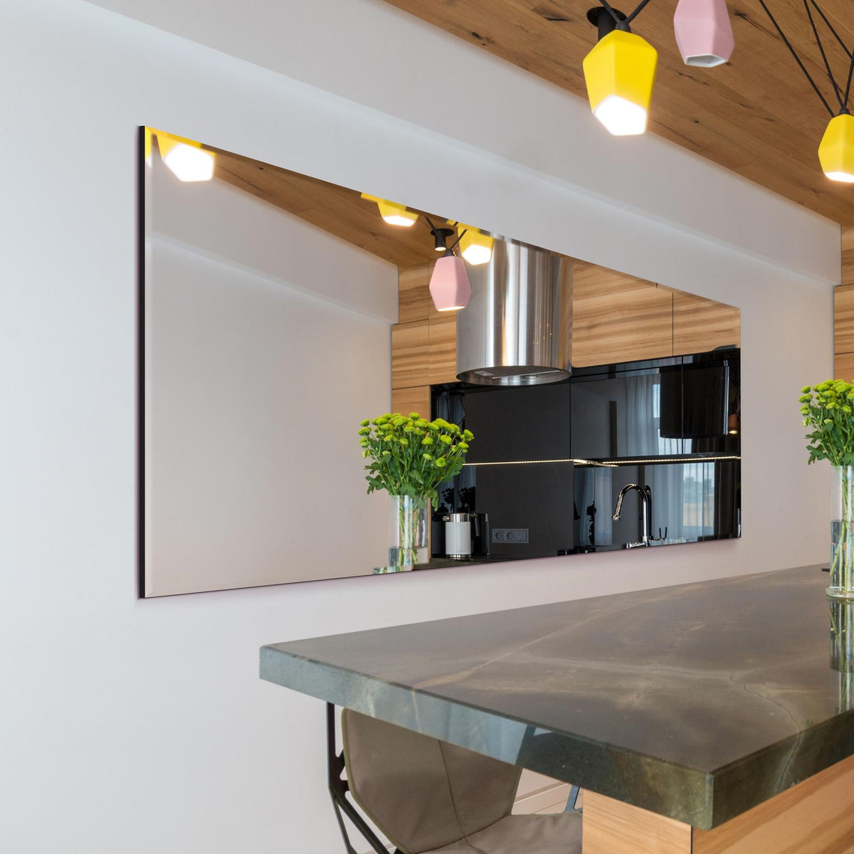 WVH® | The Frameless Rectangular | Classic Wall-Mountable Mirrors