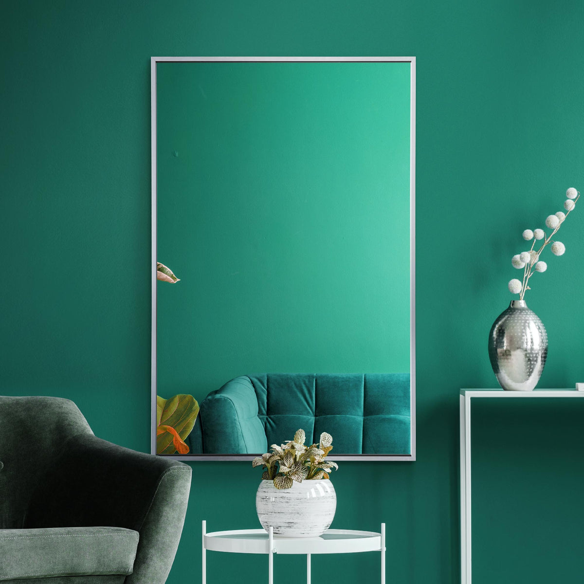 WVH®| The Industrial Rectangular | Leaner and Wall-Mountable Mirrors