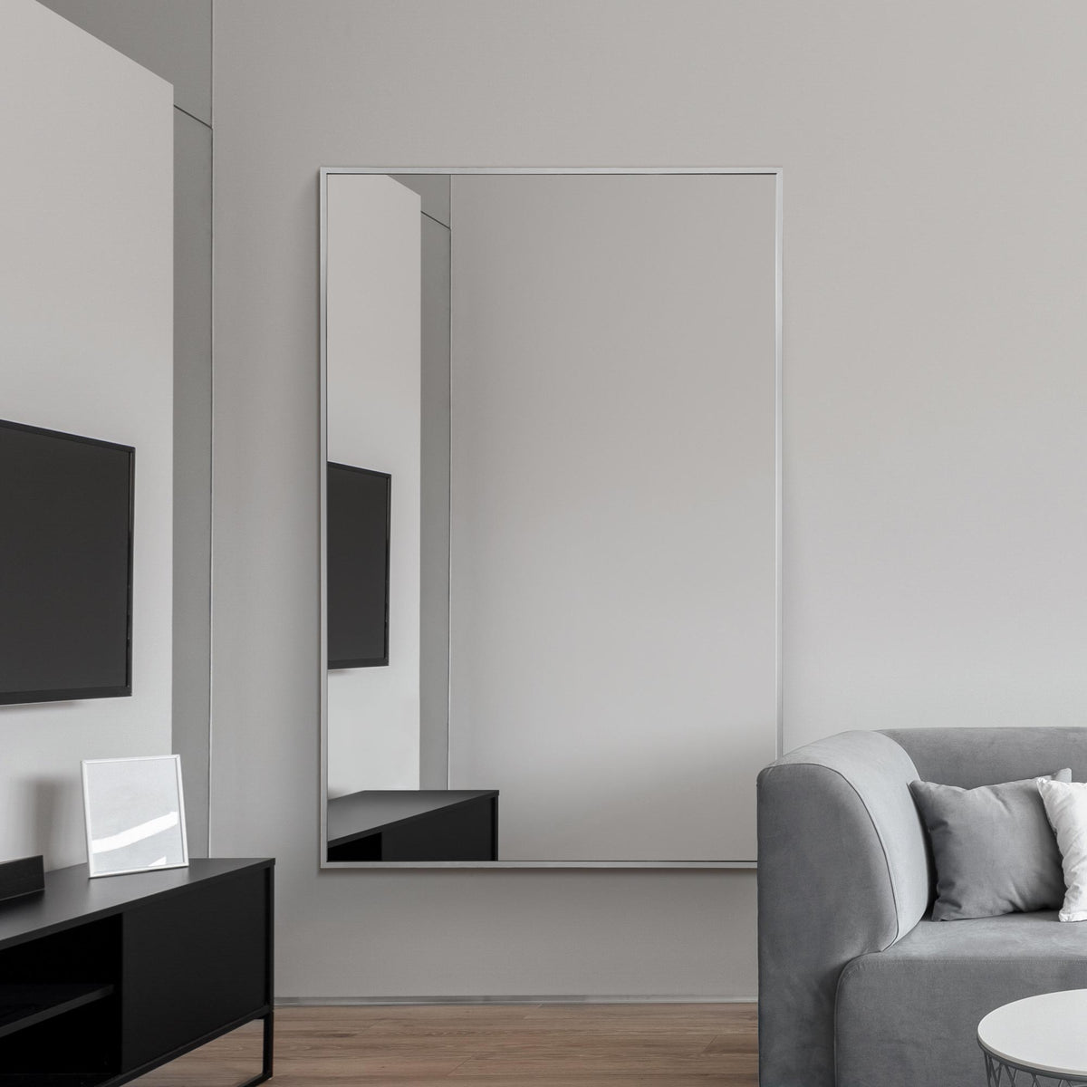 WVH®| The Industrial Rectangular | Leaner and Wall-Mountable Mirrors