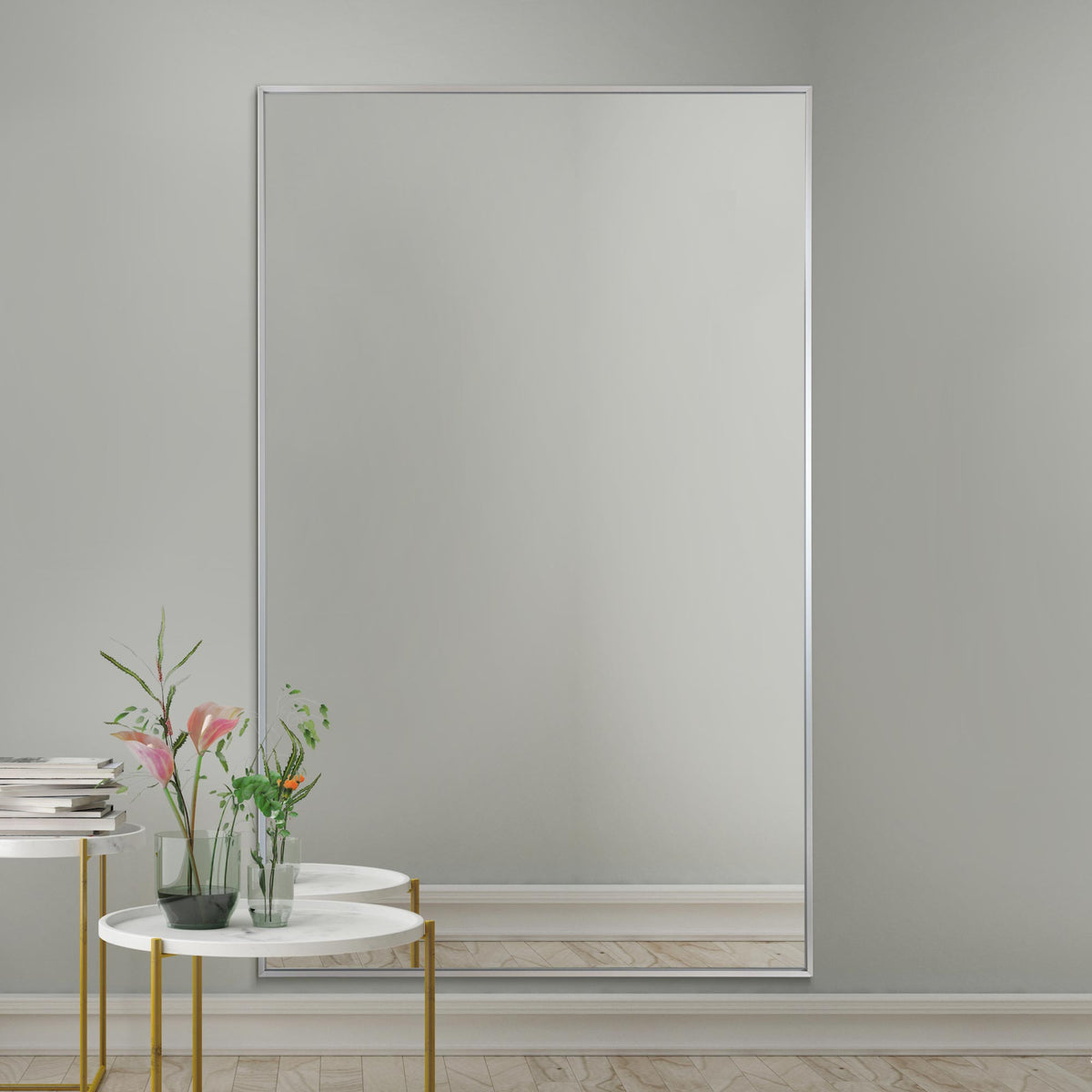 WVH®| The Industrial Rectangular | Leaner and Wall-Mountable Mirrors