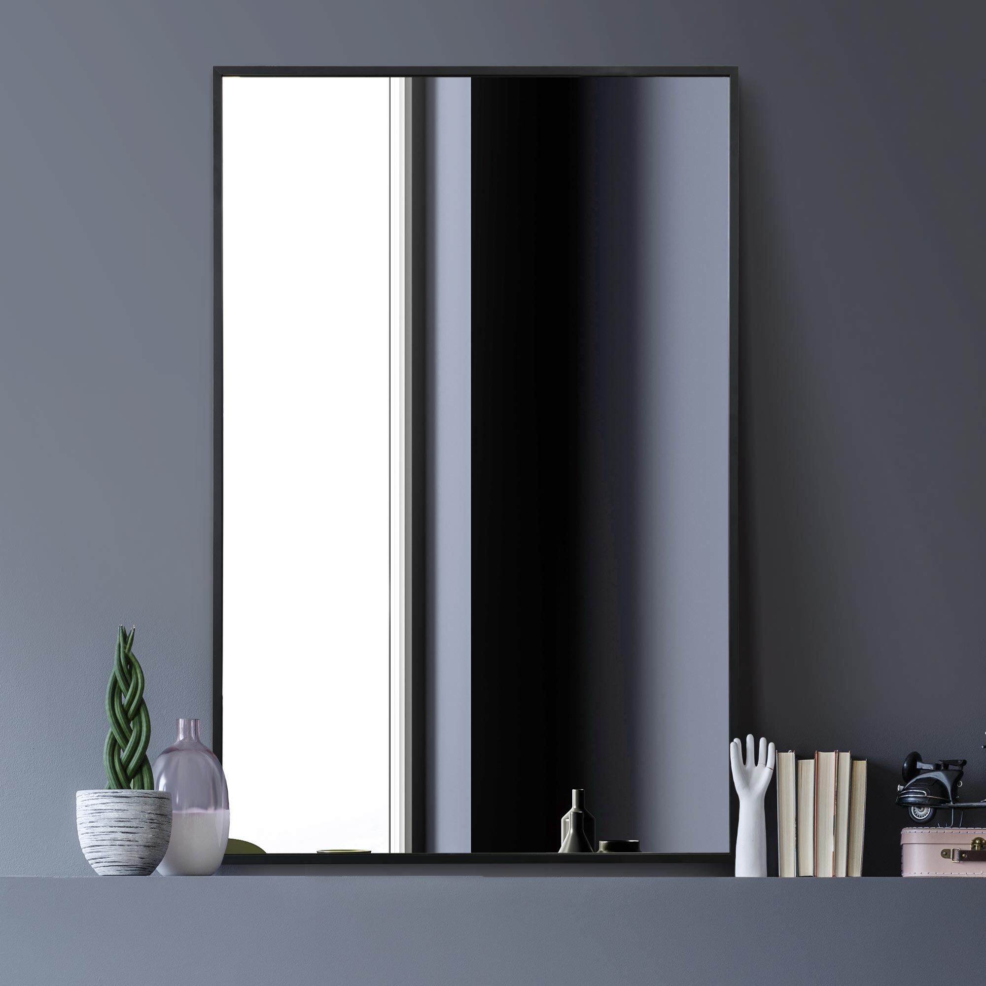 WVH®| The Industrial Rectangular | Leaner and Wall-Mountable Mirrors