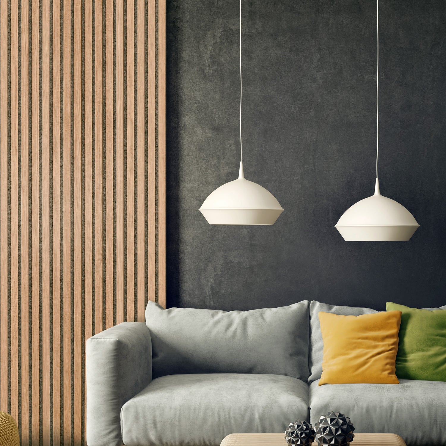 Acupanel® Contemporary Natural Oak Slat Acoustic Wood Wall Panels