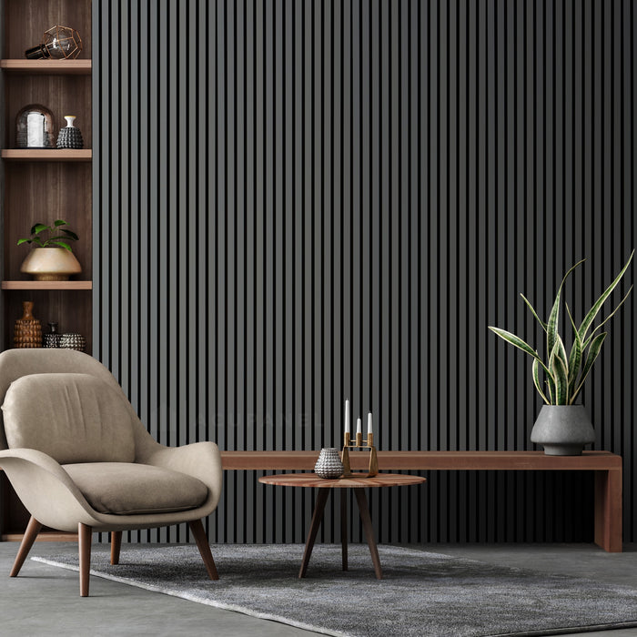 Acupanel® Colour Slate Grey Acoustic Wall Panels