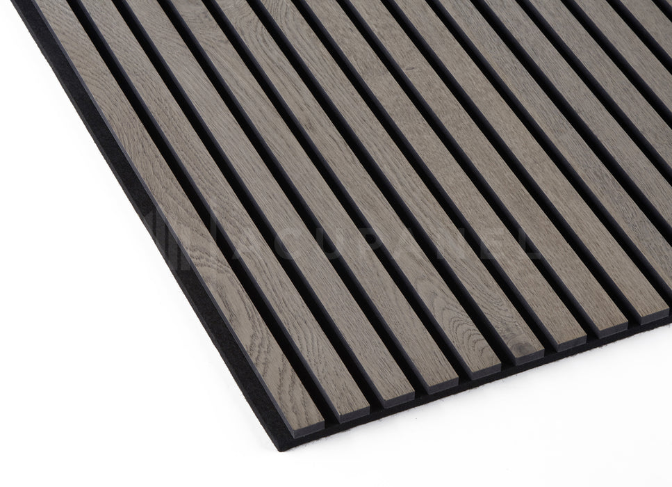 Acupanel® Contemporary Grey Oak Acoustic Wood Wall Panels