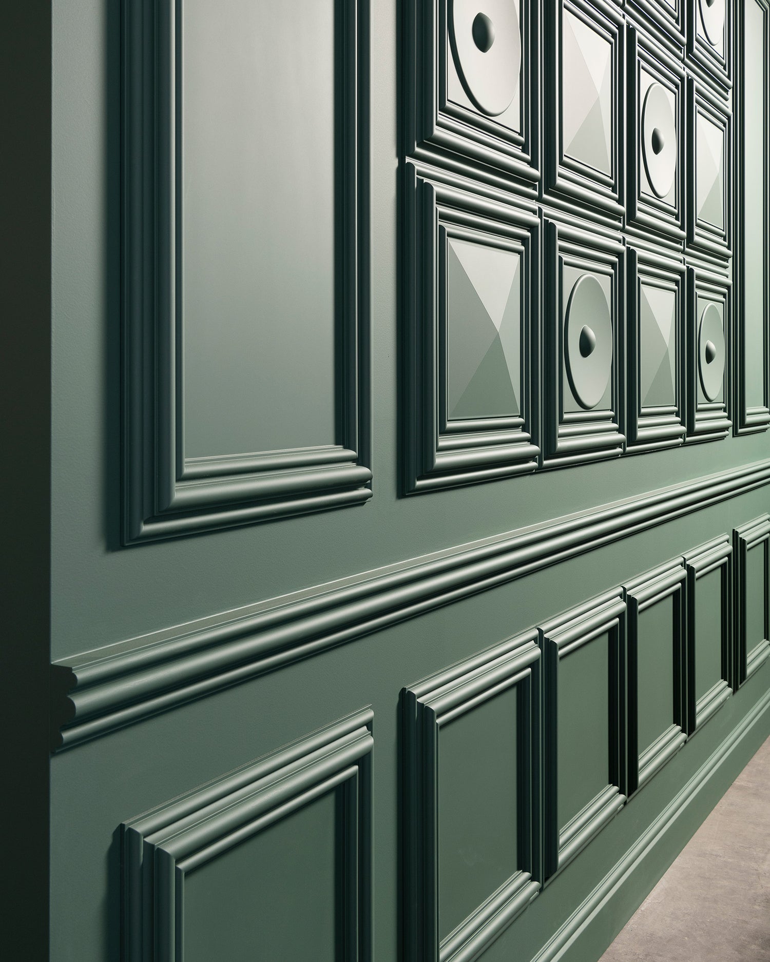Autoire Square 3D Paintable Shaker-Style Wall Panels | Orac W121