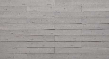 Silver Grey Peel and Stick Wood Wall Panels