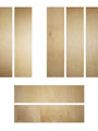 Canadian Hard Maple 1.5mm Skateboard Wood Veneer Kit 91.44cm x 33.02cm
