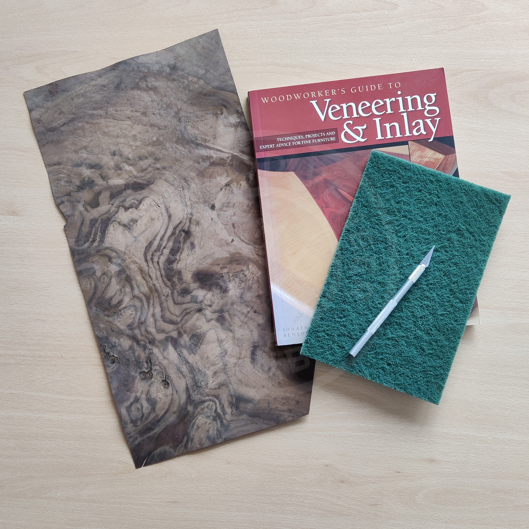 Walnut Burl Wood Veneer