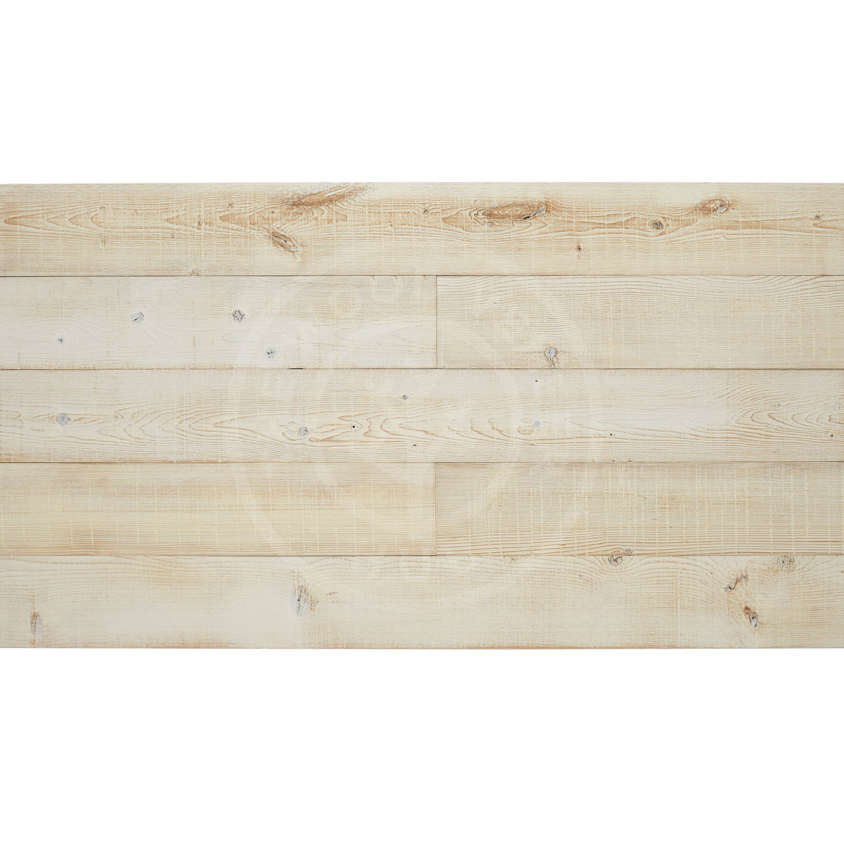 White Washed Peel and Stick Wood Wall Panels