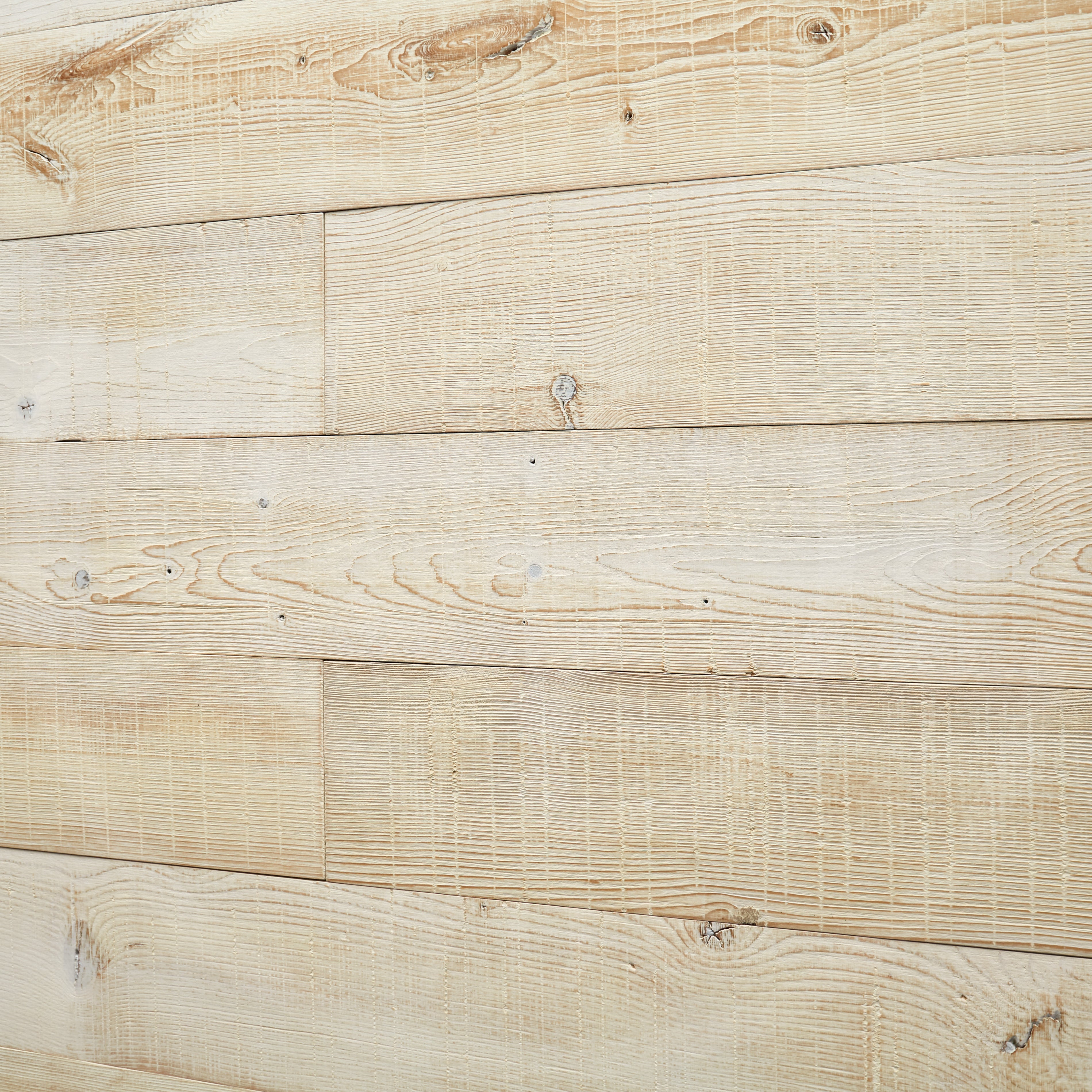 White Washed Peel and Stick Wood Wall Panels